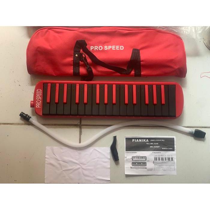 Best Seller  PIANIKA PRO SPEED SPEEDS KAIN ORIGINAL TERBARU - Merah