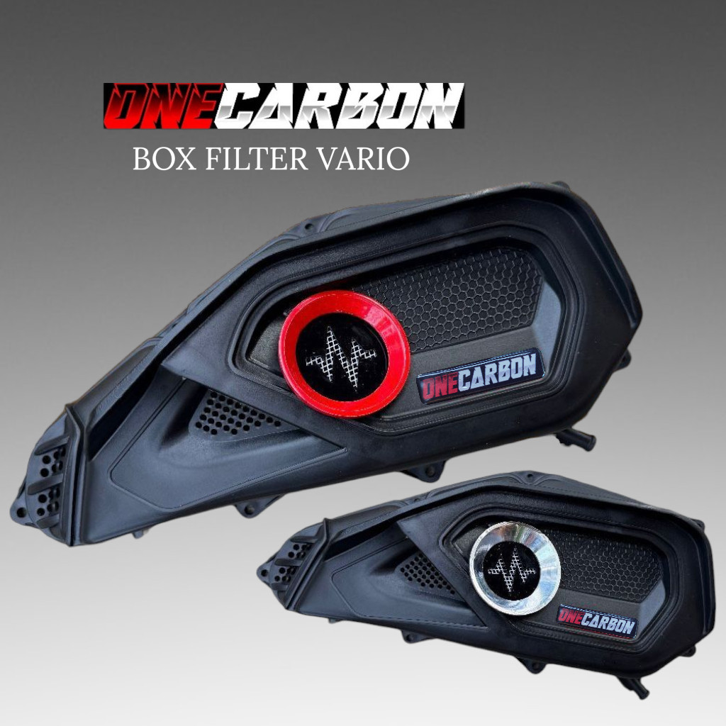 CORONG UDARA TUTUP BOX FILTER ONE CARBON VARIO 125 KZR 150 FI ESP VARIO GEN 2 BOX FILTER SARINGAN UD