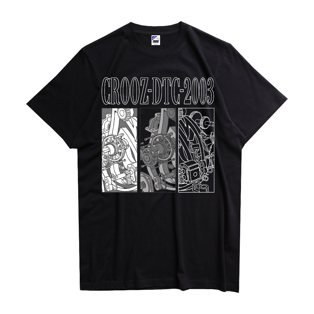 READY STOCK - MACHINES | CROOZ COMFY SOFT T-SHIRT Original Kaos