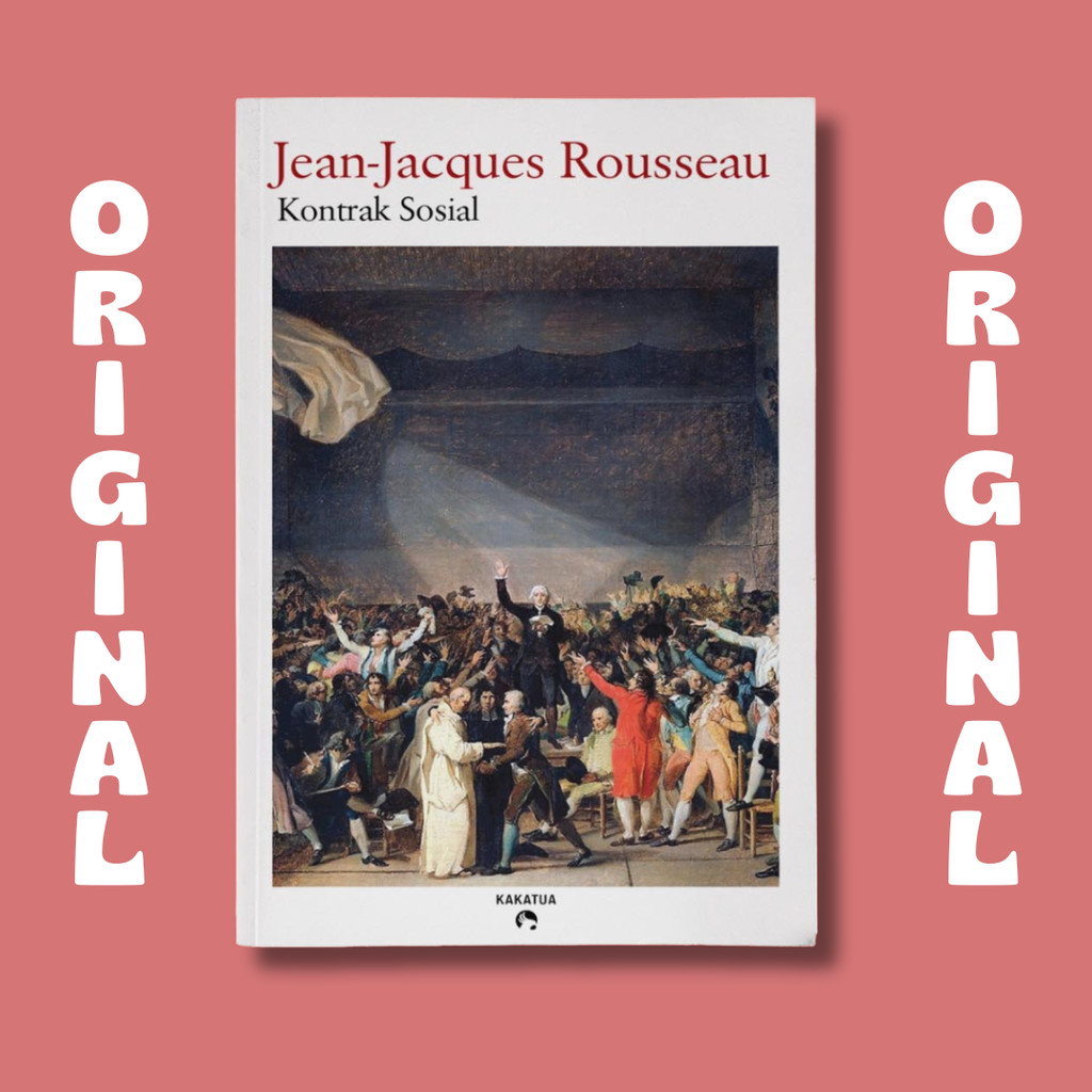 Buku Kontrak Sosial - Rousseau - Kakatua