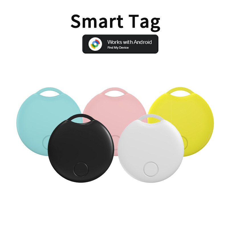 GPS Tracker for Android Devices Tag Work with Google Find My App Bluetooth Key Finder Pet Smart Tag 
