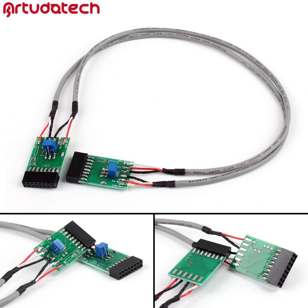 Artudatech 1Pcs Double Repeater Control Cable TX/RX-2 For Motorola GM300 GM 300 338 Rao Relay Statio