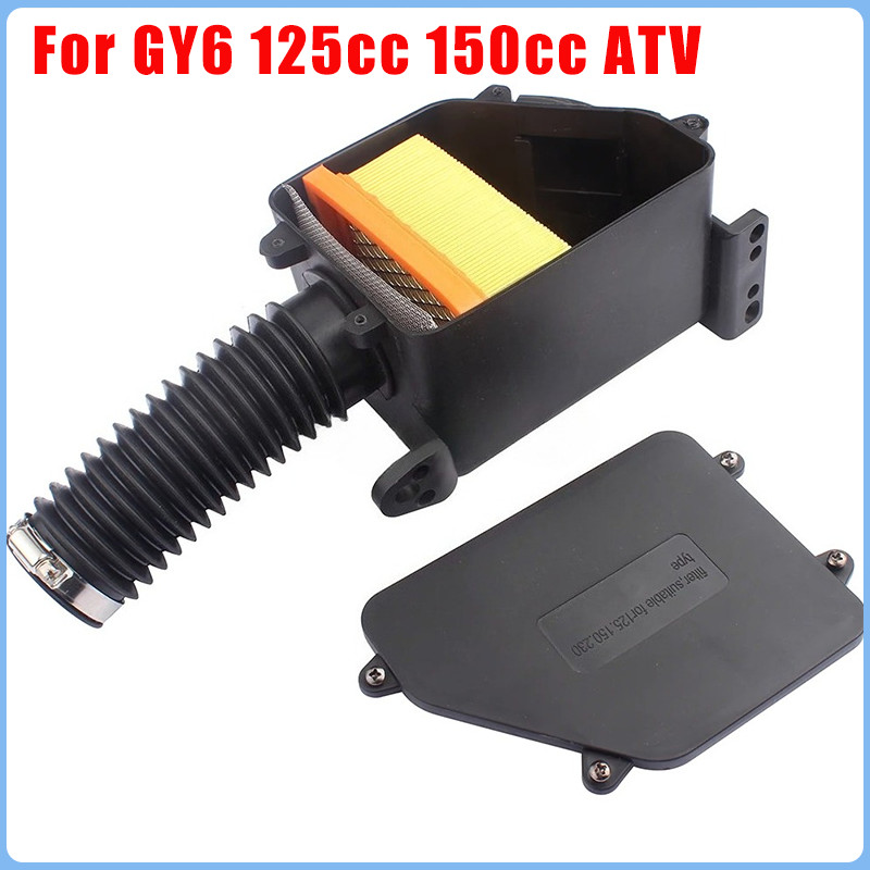 Kualitas Terbaik Untuk GY6 125cc 150cc ATV Go Kart Moped Skuter BUGGY 4 Roda Universal 42MM Kotak Fi