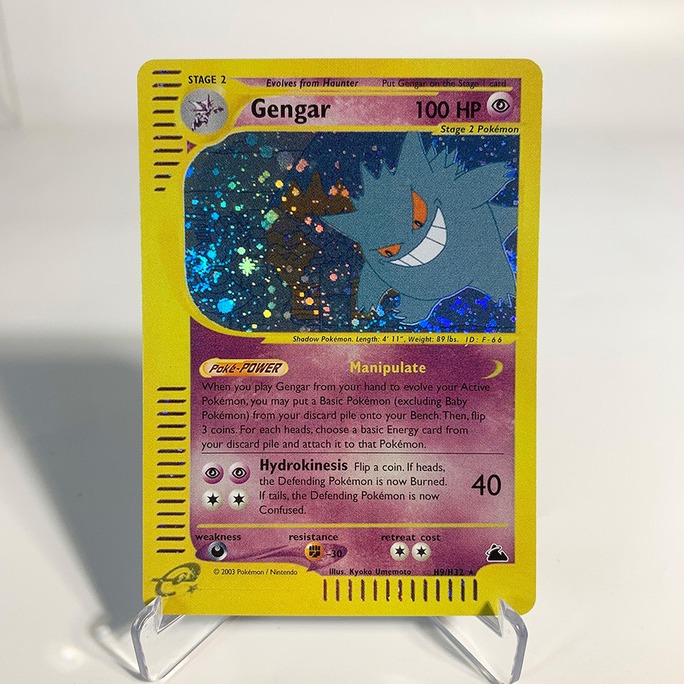 Pokemon Proxy Cards GengarV/VMAX Series Holo/None-holo Game Trang Collection PTCG Proxy Toys Gifts