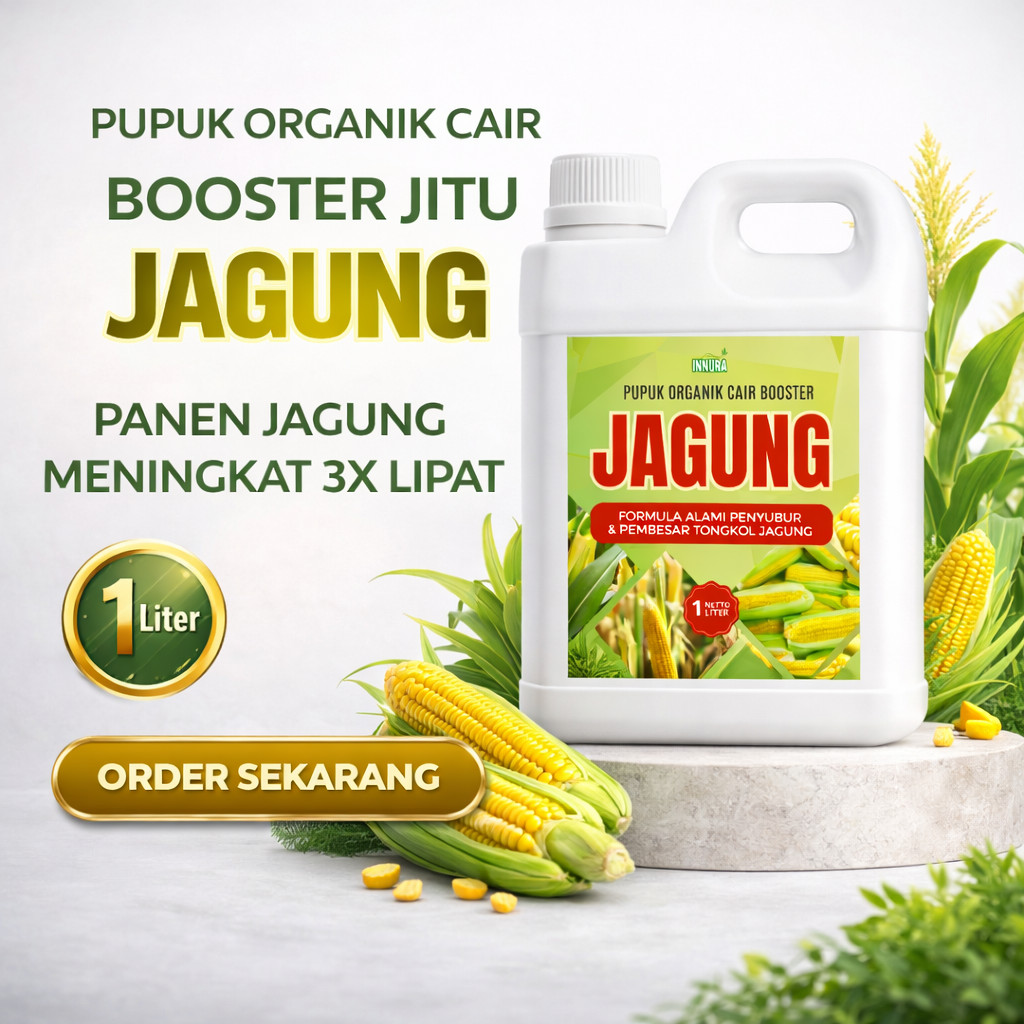 Pupuk Jagung Masa Pertumbuhan / Pupuk Jagung Pembesar Buah / Pupuk Pembesar Jagung / Pupuk Booster J