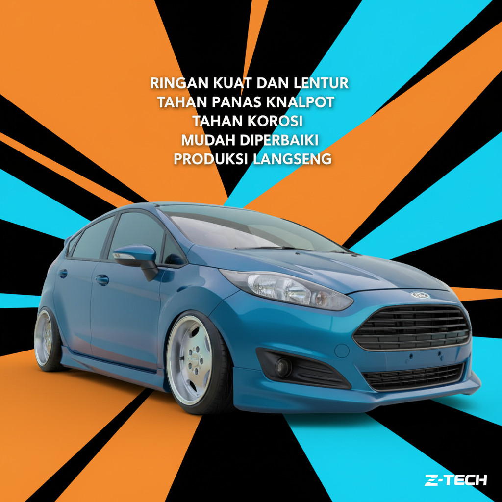 cicilan 0% bodykit ford fiesta bodikit ford fiesta  2012-2015 body kit ford fiesta