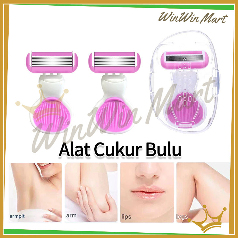 Alat cukur wanita pisau cukur bulu kemaluan ketiak bulu tangan kaki