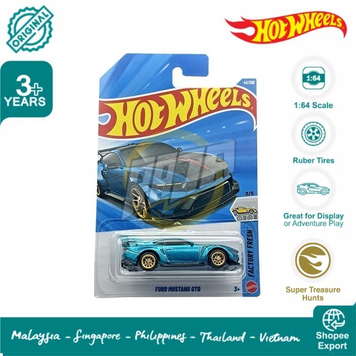 Hot Wheels Super Treasure Hunt Ford Mustang GTD THS