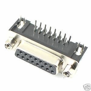 DB 15 Female CONECTOR DB 15 FEMALE R/A [IT]