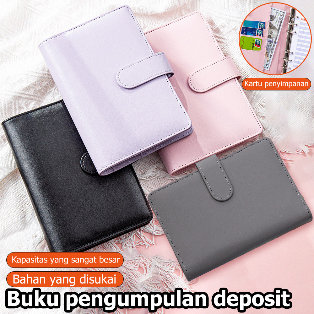 Set Lengkap Binder Keuangan Ukuran A6 Buku Tabungan Dana Khusus Tabungan