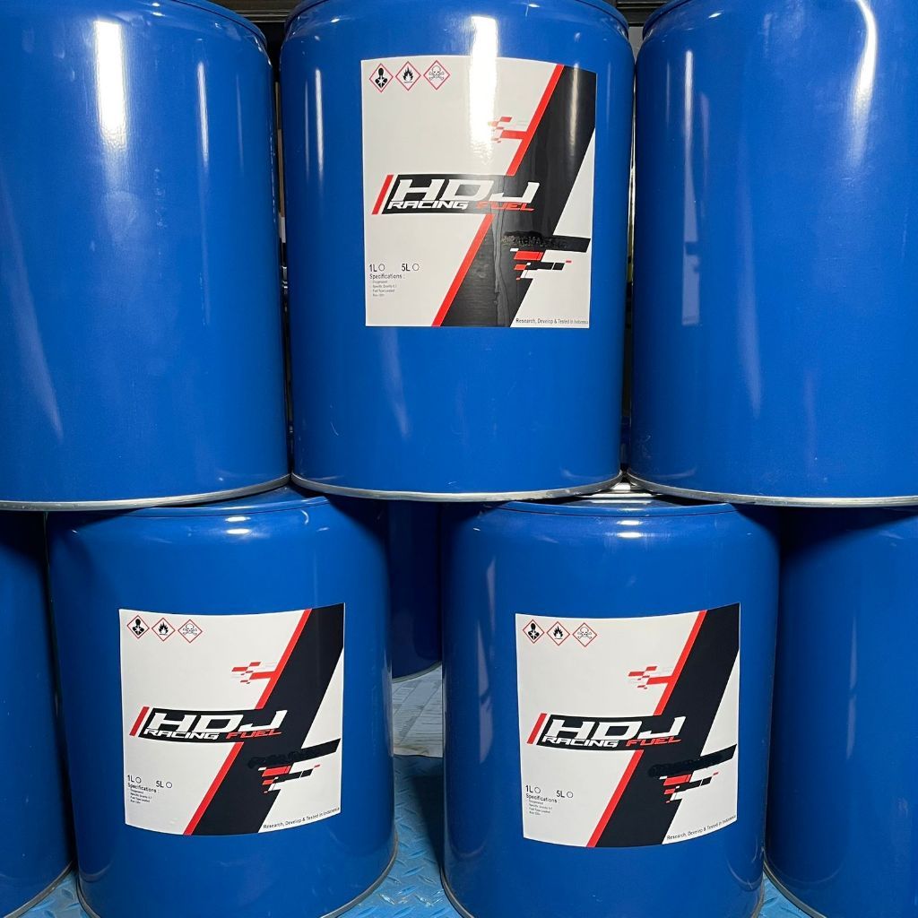HDJ ALKY FUEL | Racing Fuel Methanol 99.9% + 6% aditif | Seperti VP M5 | 1 Drum 20 Liter