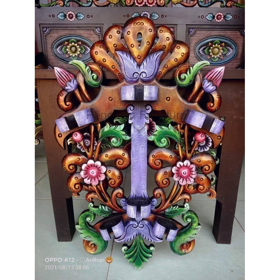 blawong keris isi 1 ukir kembangan jepara PP73299