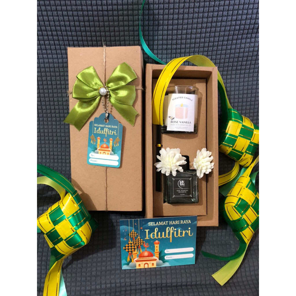 Loka Kitchen - [COD] Hampers Lebaran | Hampers Idul Fitri | Hadiah Lebaran Idul Fitri Gift | Lilin A