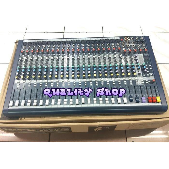 Mixer soundcraf 20 Channel mfx 20/2 baru garansi 1 tahun
