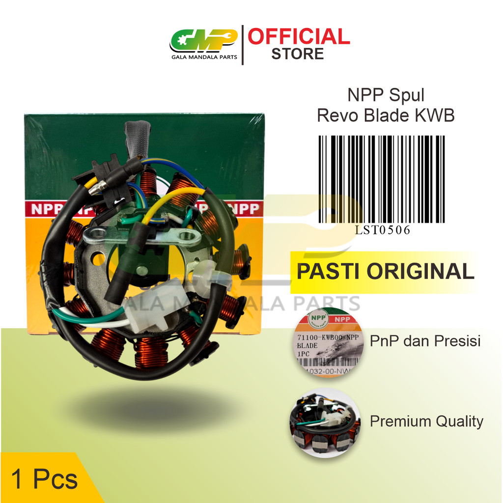 NPP Spul Honda Blade Revo Absolute KWB Spull Stator Comp Assy Magnet Pulser Motor