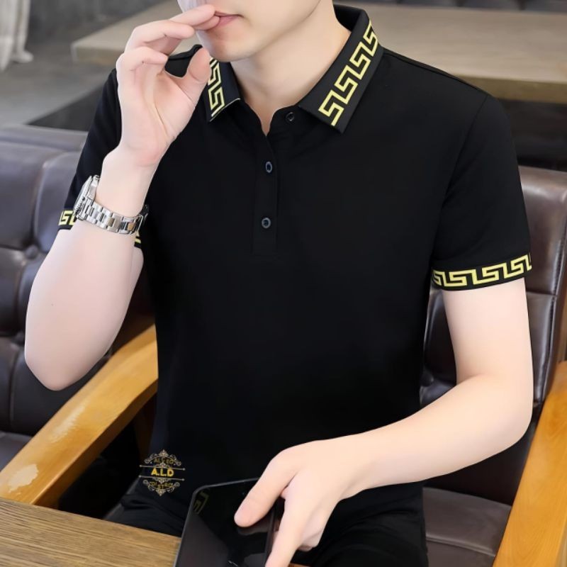 Kaos kerah polo shirt POLOS pria Permium Import SIZE S M L XL XXL