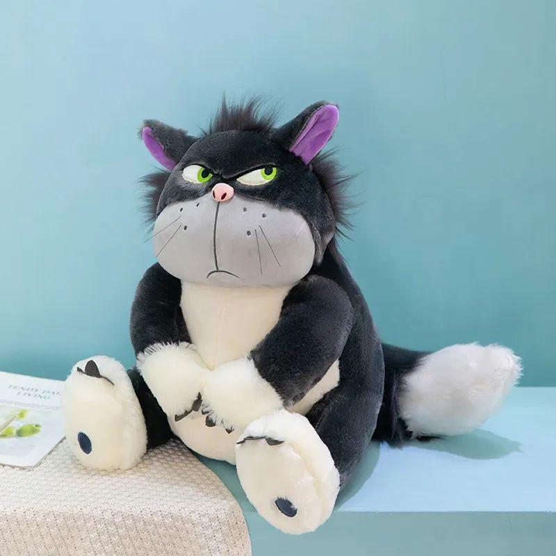Boneka Kucing Lucifer Plush Toy Kawaii Animal Japan Figaro Cat Kids ukuran 50cm boneka_mbatang