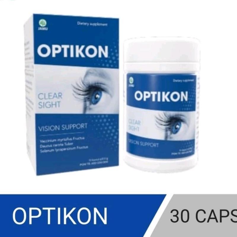OPTIKON ASLI OBAT HERBAL ATASI SEGALA SAKIT MATA ORIGINAL RESMI BPOM