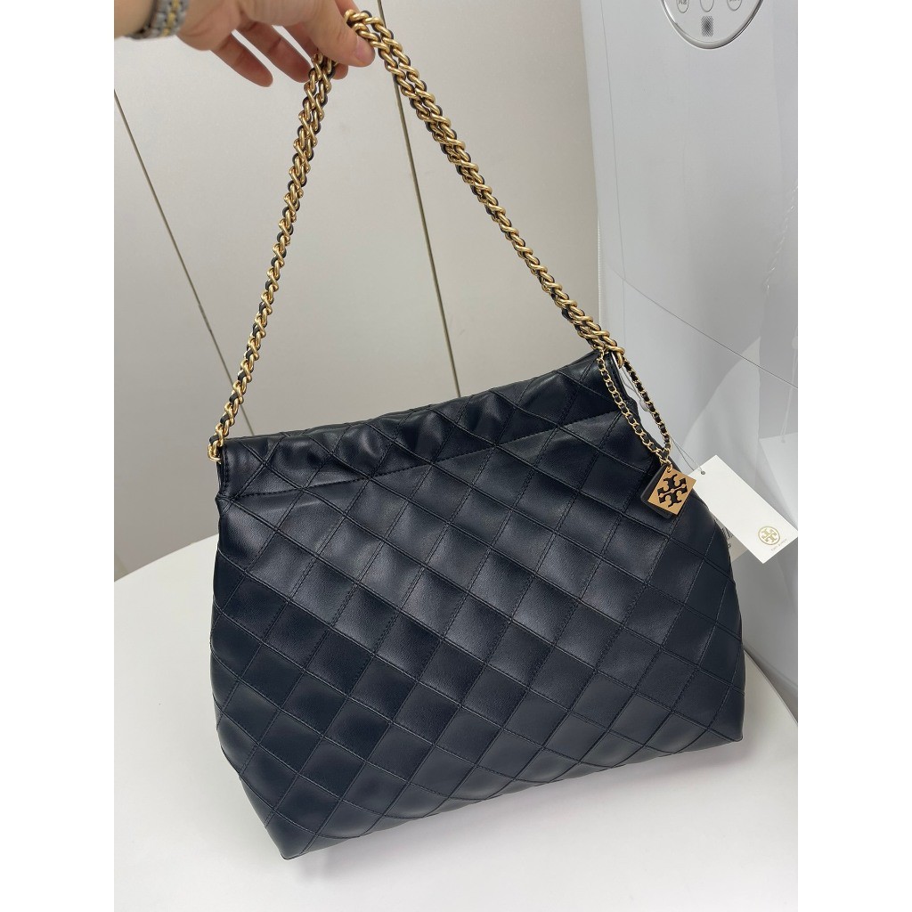 Tas Bahu Rantai Kulit Domba ORI TORY BURCH FLEMING