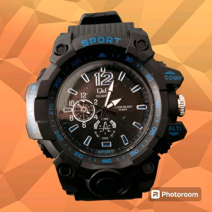 jam tangan qq anti air Watches - biru