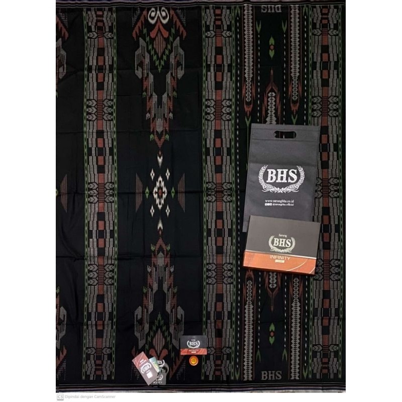 TERMURAH Sarung BHS Infinity Silver EKB EKC EKD PKE Hitam Putih Original - SARUNG BHS INFINITY HITAM