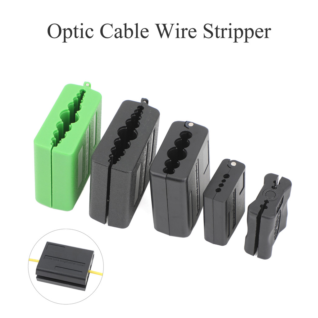 Fiber Optic Loose Tube Stripper Fiber Optic Tool 1.5-3.3/1.5-11/4.5-11mm Cable Jacket Splitter for F