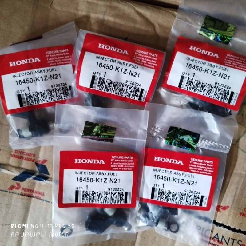 16450-K1Z-N21 Injector Assy Fuel Honda PCX 160 K1Z AHM original