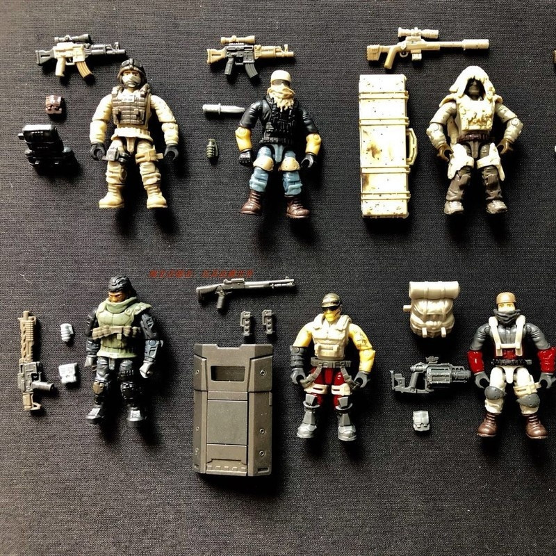 Mega Bloks Call of Duty Collector's Architecture Series Arctic Reconnaissance Armory Game Action Fig