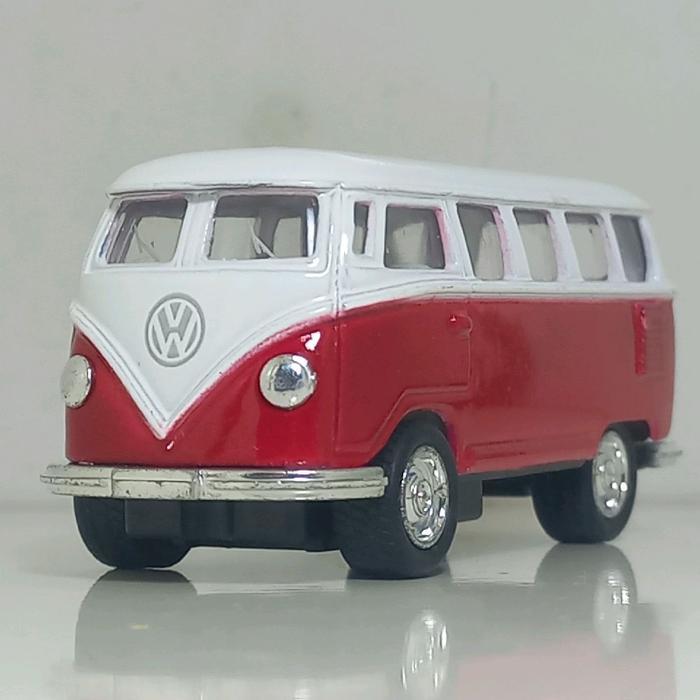 Diecast 1:64 Kinsmart VW Combi Classic Bus Volkswagen Kombi klasik vintage