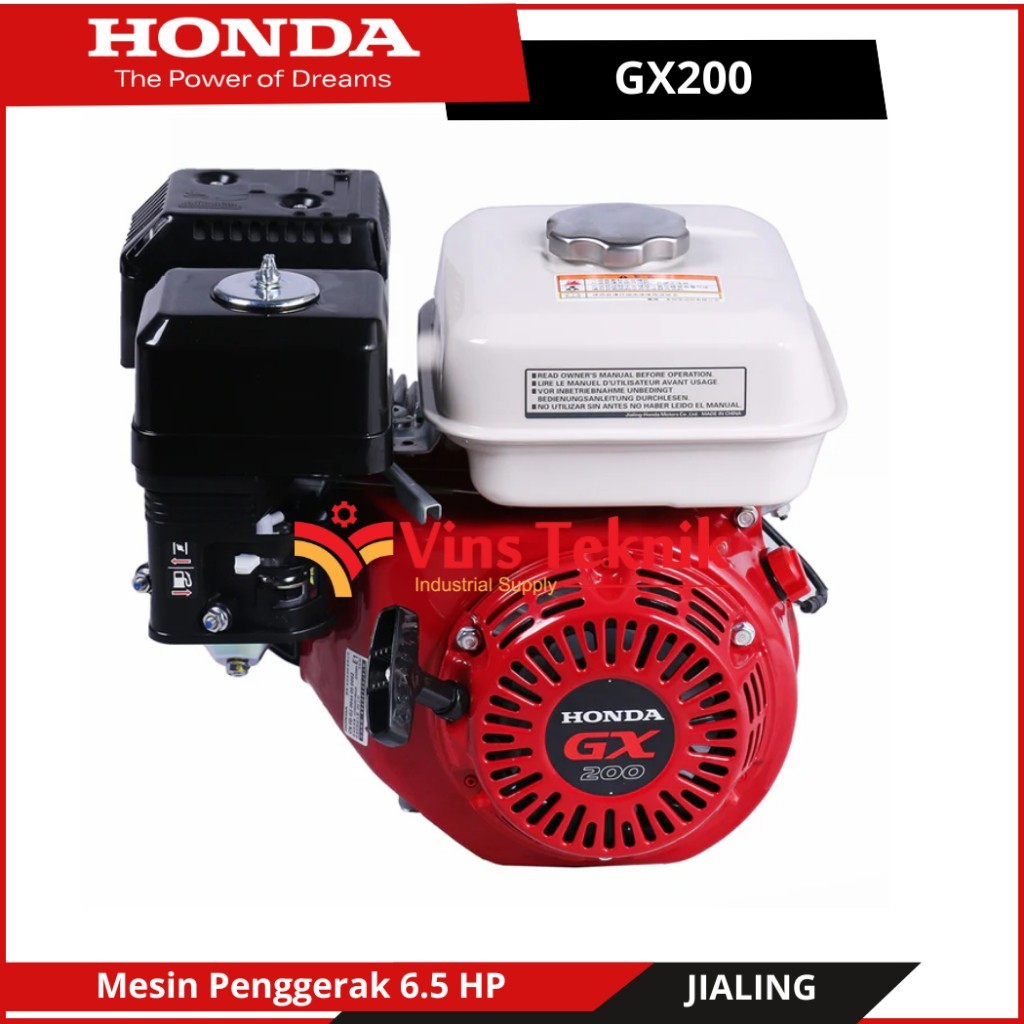 HONDA MESIN PENGGERAK SERBAGUNA GX200 HONDA ENGINE GX 200 JIALING