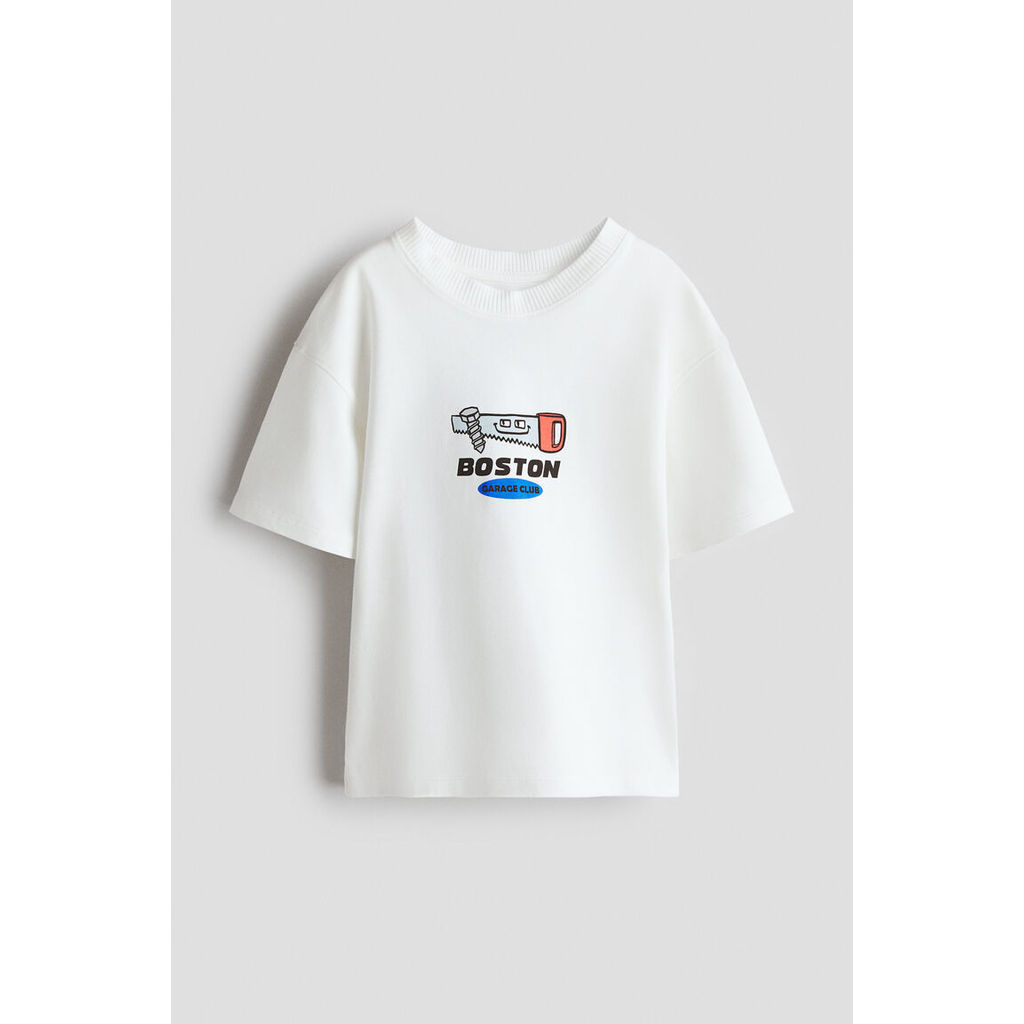 H&M Bayi Laki-Laki Kaos Motif Cetak 1241007