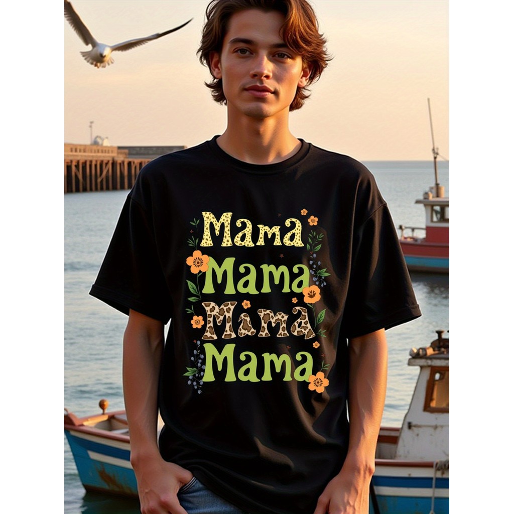 Kaos Basic Pria, Kaos Motif Wanita Bunga Leopard, Kaos Pria Tie Dye