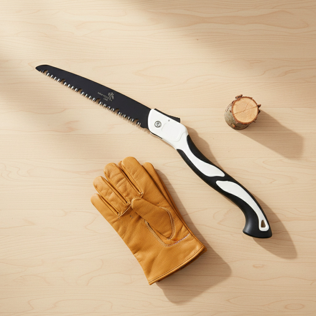 Gergaji Pruning Serbaguna Gergaji Lipat Pemotong Kayu Pohon Portable Panjang KN TAJAM