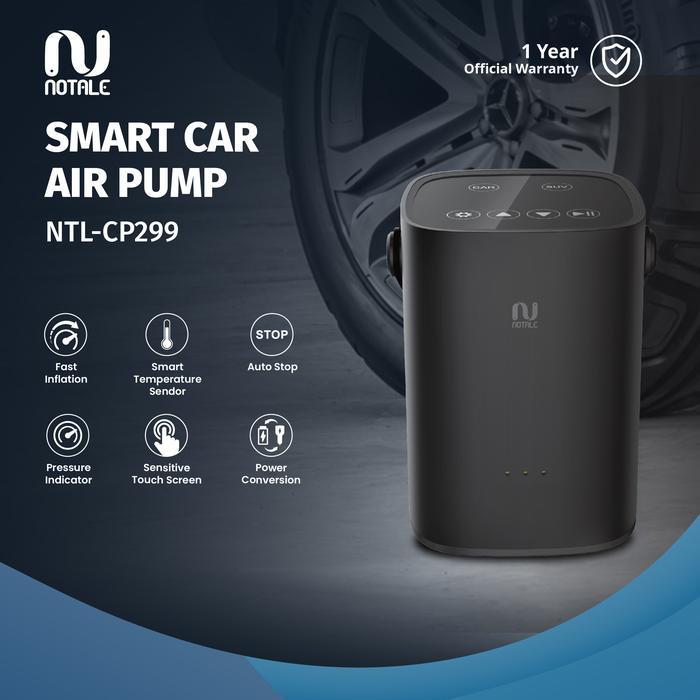 Notale Air Pump Inflator Electric Pompa Ban Mobil Sepeda - Car Pump
