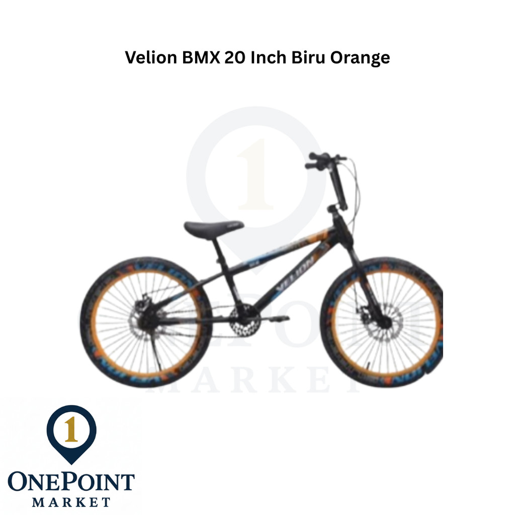 Velion BMX 20 Inch Biru Orange