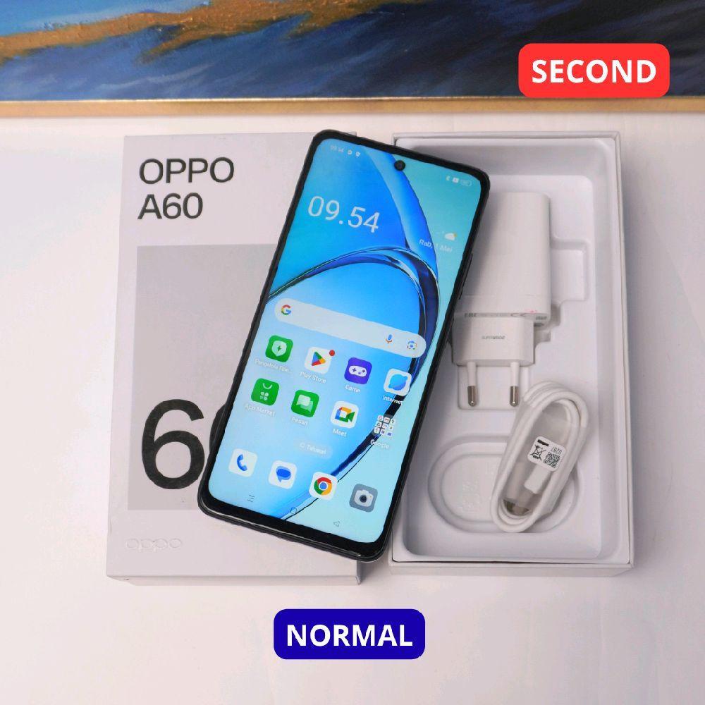 OPPO A60 8/256 GB HP SECOND ORIGINAL SINAR MUTIARA CELL