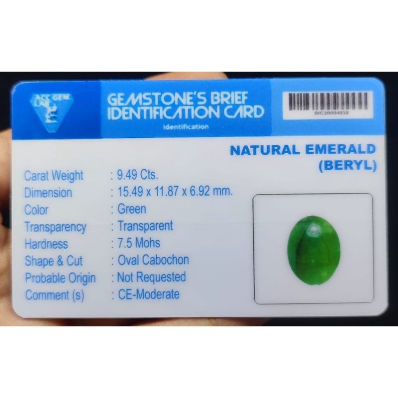 BATU ZAMRUD COLOMBIA/EMERALD BERYL ASLI NATURAL BERSERTIFIKAT TOP QUALITY