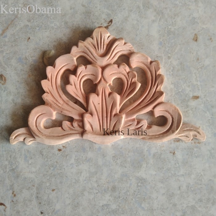 Ornamen Ukiran Kayu Ukir Tempel furniture Populer murah KL2