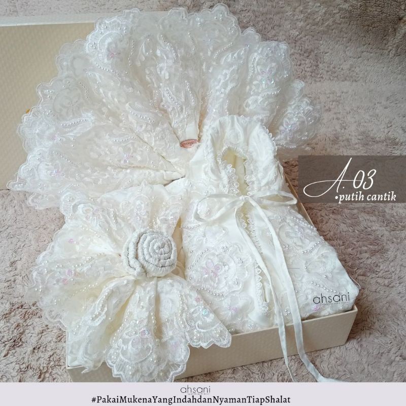 PROMO original Mukena Sutra ORI A.03 By Ahsani