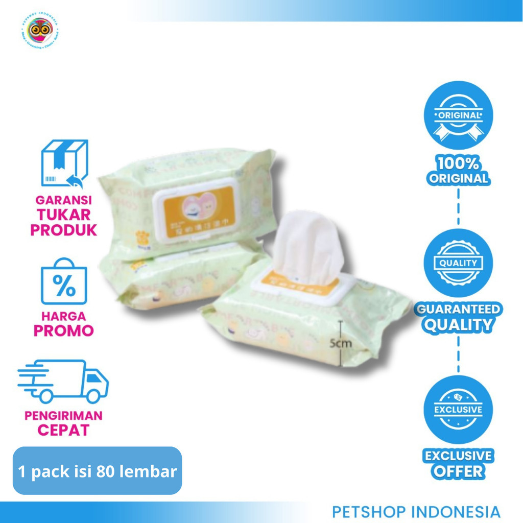 HAGEN & LOGAN Tisu Basah Hewan Peliharaan