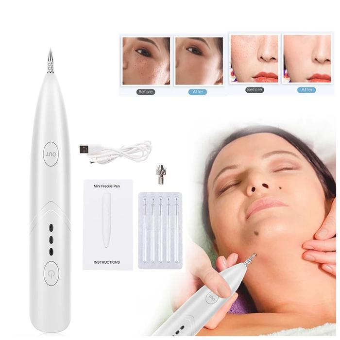 MELEDE Flek Kutil Tahi Lalat Tato Black Spot Removal Pen/ Alat Laser Plasma Pen Penghilang Kutil Tah