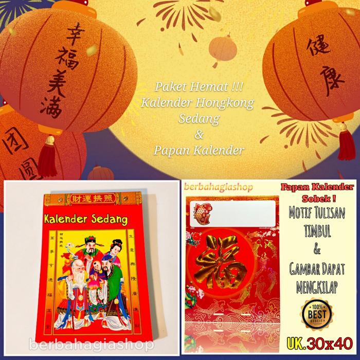 Papan Tatakan Dan Kalender Sobek Harian Hongkong Mandarin Cina 2022