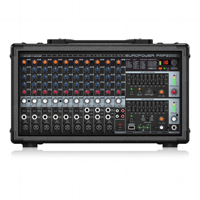 MURAH Behringer PMP2000D Power Audio Mixer 2000 watt 14ch