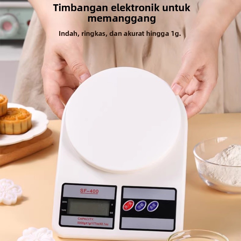 Timbangan Kue SF400 Timbangan Dapur Digital Elektrik 10Kg SF-400 Timbangan Mini Serbaguna