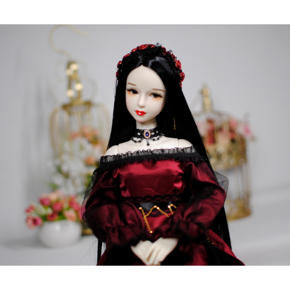 1/3 Xinyi BJD doll  60 cm Female Plastic joint movable doll selling with dress and wig