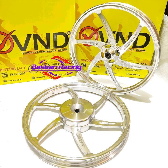 VELG RACING VND SIX STAR V2 RING 17 UKURAN 140X17 dan 140X17 VARIO 150 VARIO 125 BEAT SCOOPY VARIO 1