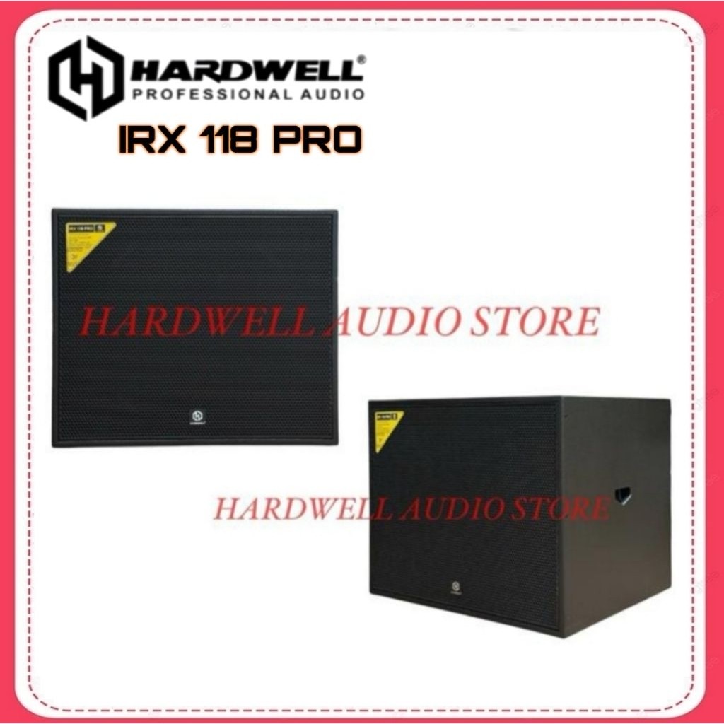Subwoofer Aktif 18 Inch HARDWELL IRX 118 PRO