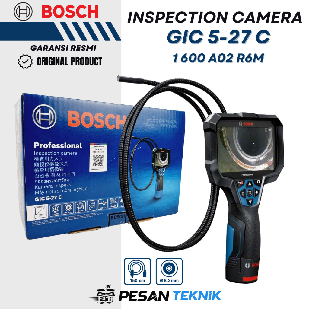 Kamera Pemeriksaan GIC5-27C Inspection Camera BOSCH GIC5-27C Professional 06012414K0