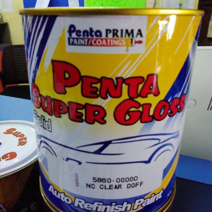 cat penta SUPER GLOSS METALIC// NC CLEAR DOFF