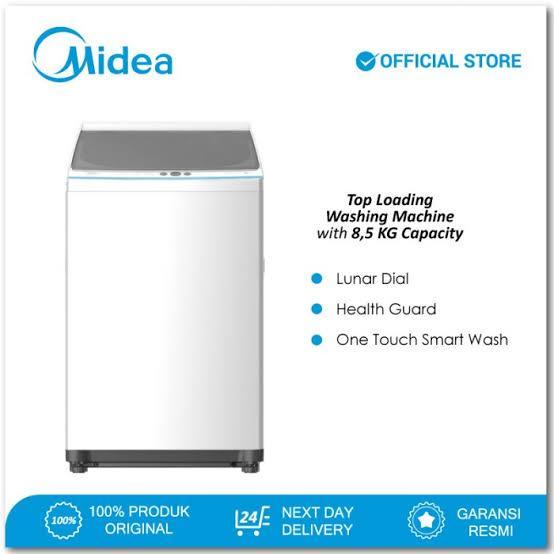 Midea Mesin Cuci 8.5Kg Top Load MA100W85 HEALTHGUARD
